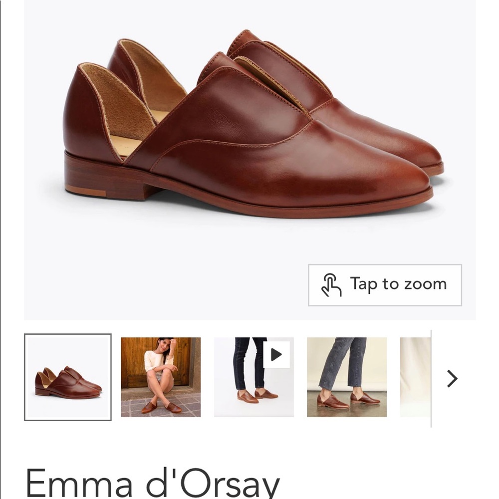 Nisolo Emma Oxford Size 9, new in box